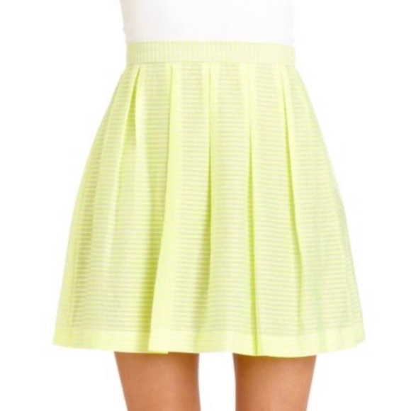 Rebecca Minkoff Dresses & Skirts - ⭐️ 3/$20 or 4/$25 Rebecca Minkoff Femi Neon Striped Skirt